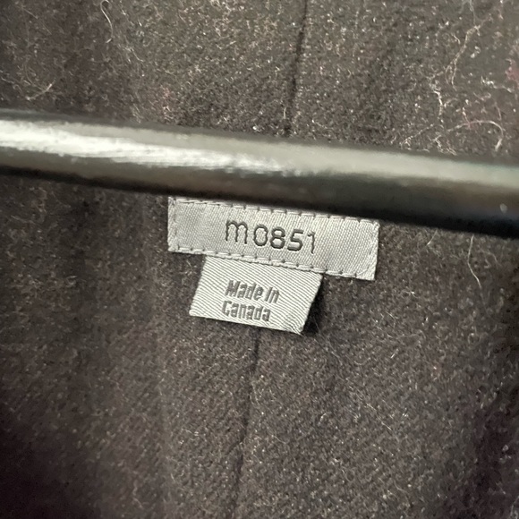 M0851 New Black Leather Jacket - Picture 3 of 8